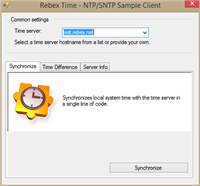 Windows Forms Time screenshot