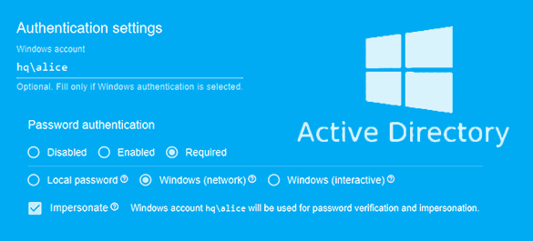 Active Directory integration