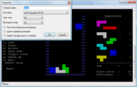 AnsiPlayer - GUI telnet session player screenshot