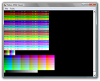 AnsiViewer - GUI ANSI file presentation screenshot