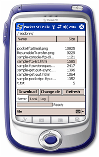 PocketSFTP - SFTP client screenshot