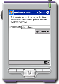 PocketPC - SimpleSync screenshot